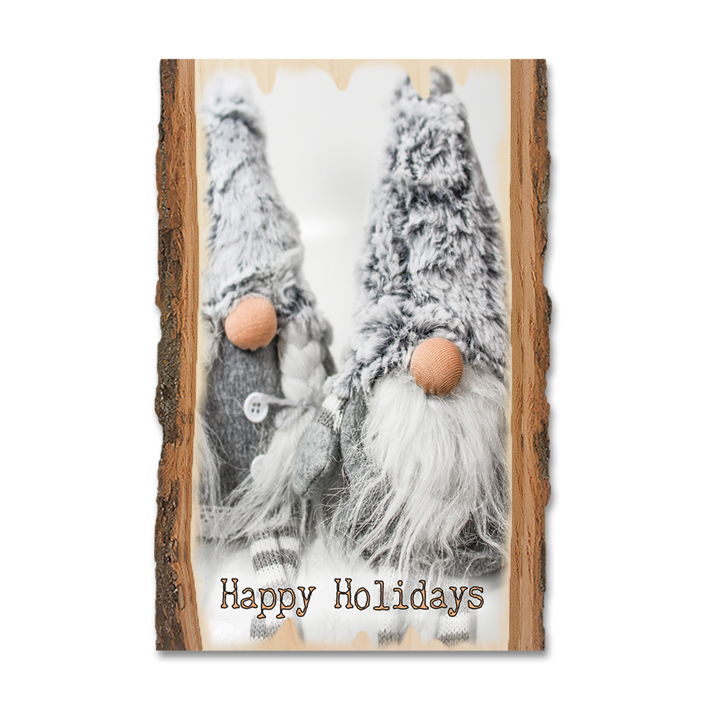 Postcard: Live Edge - Gnome Couple