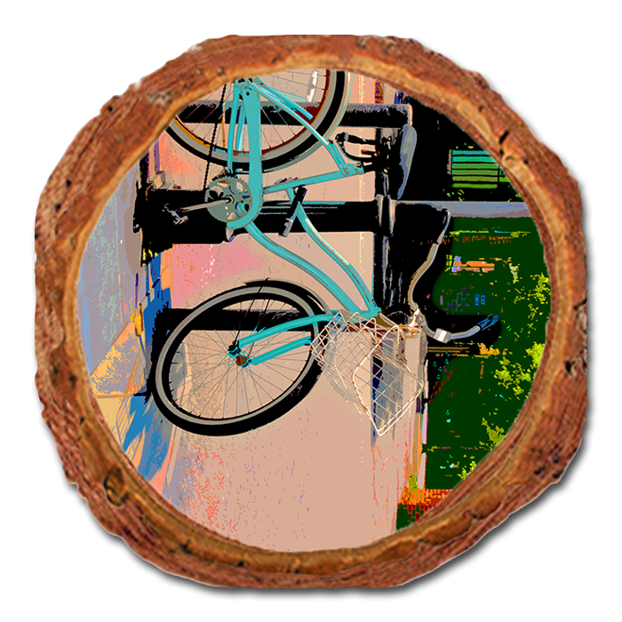 Coaster: Live Edge - Blue Crusier (Pack of 5)