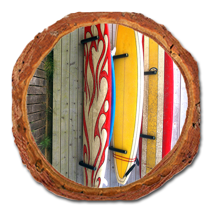 Coaster: Live Edge - Board Walk