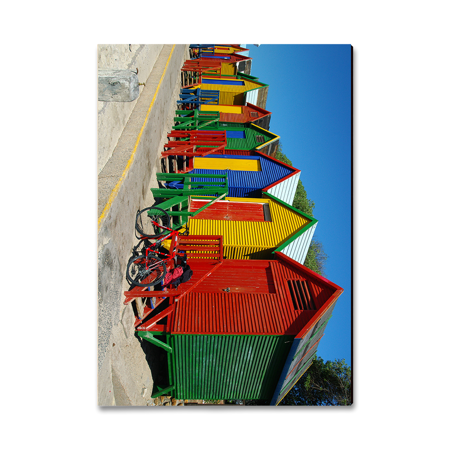 Magnet: Classic Edge - Colored Cabanas