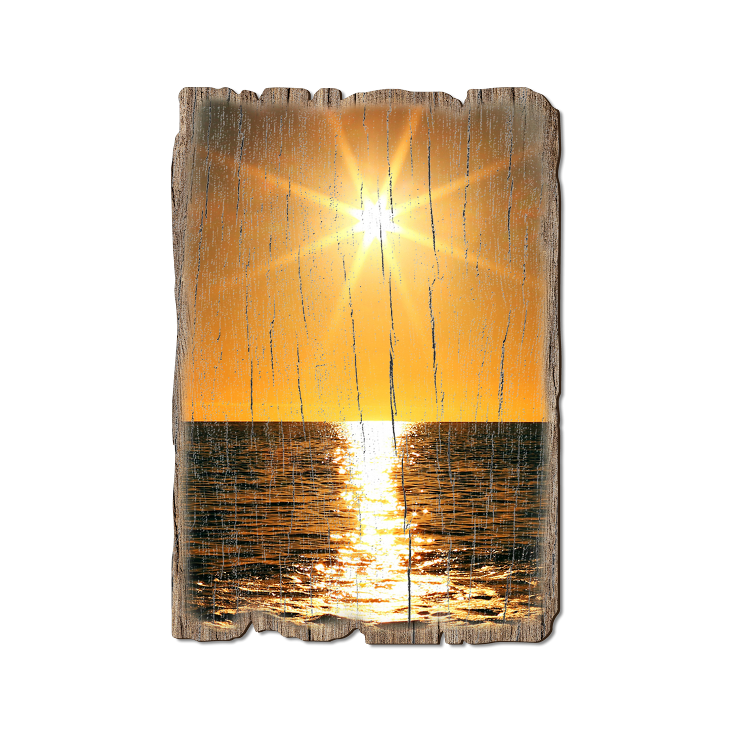 Postcard: Weathered Edge - Ocean Sun (Pack of 5)