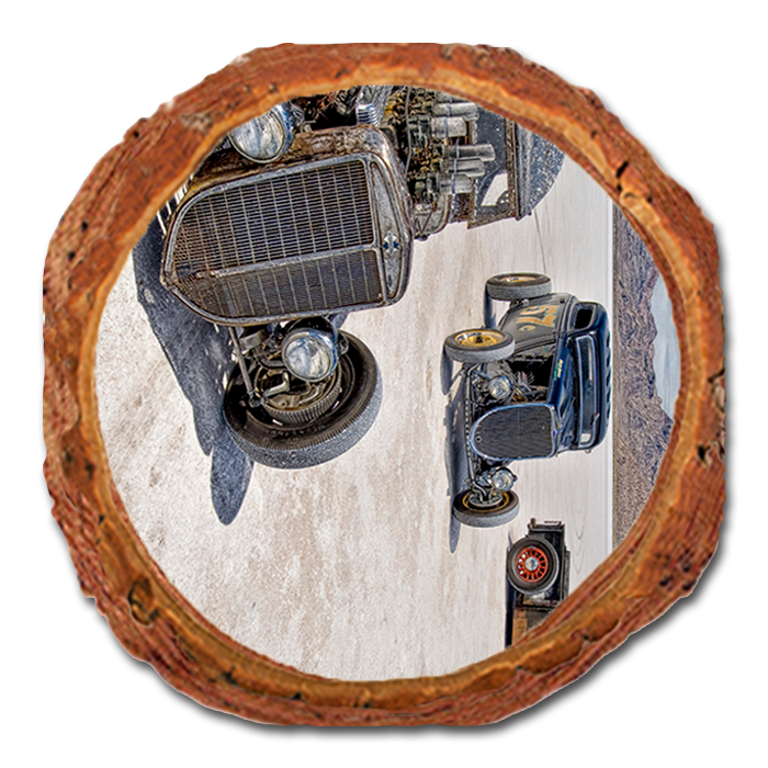 Coaster: Live Edge - Salt Flats