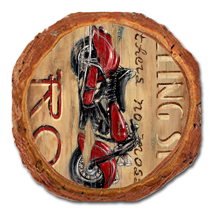 Coaster: Live Edge - Kruskamp's Rolling Stone