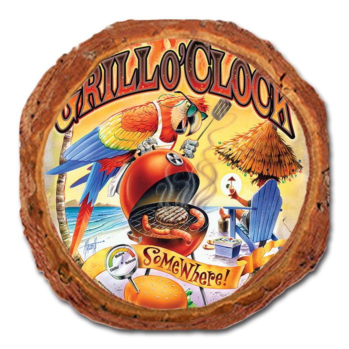 Coaster: Live Edge - Mazzotta's Grill O'Clock