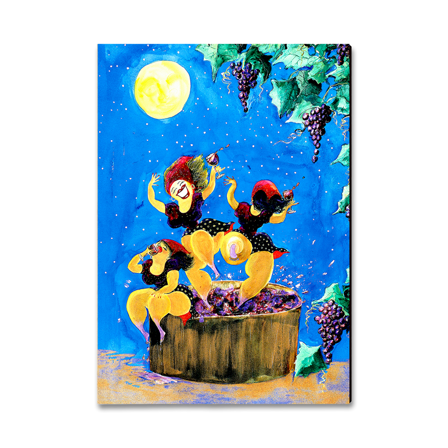 Greeting Card: Classic Edge - Neal's Bacchus Babes