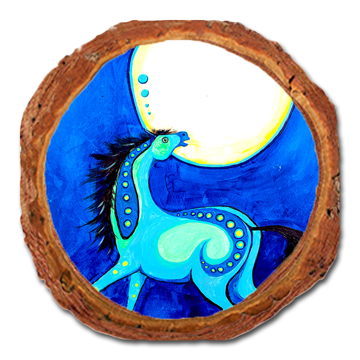 Coaster: Live Edge - Neal's Moody Blue