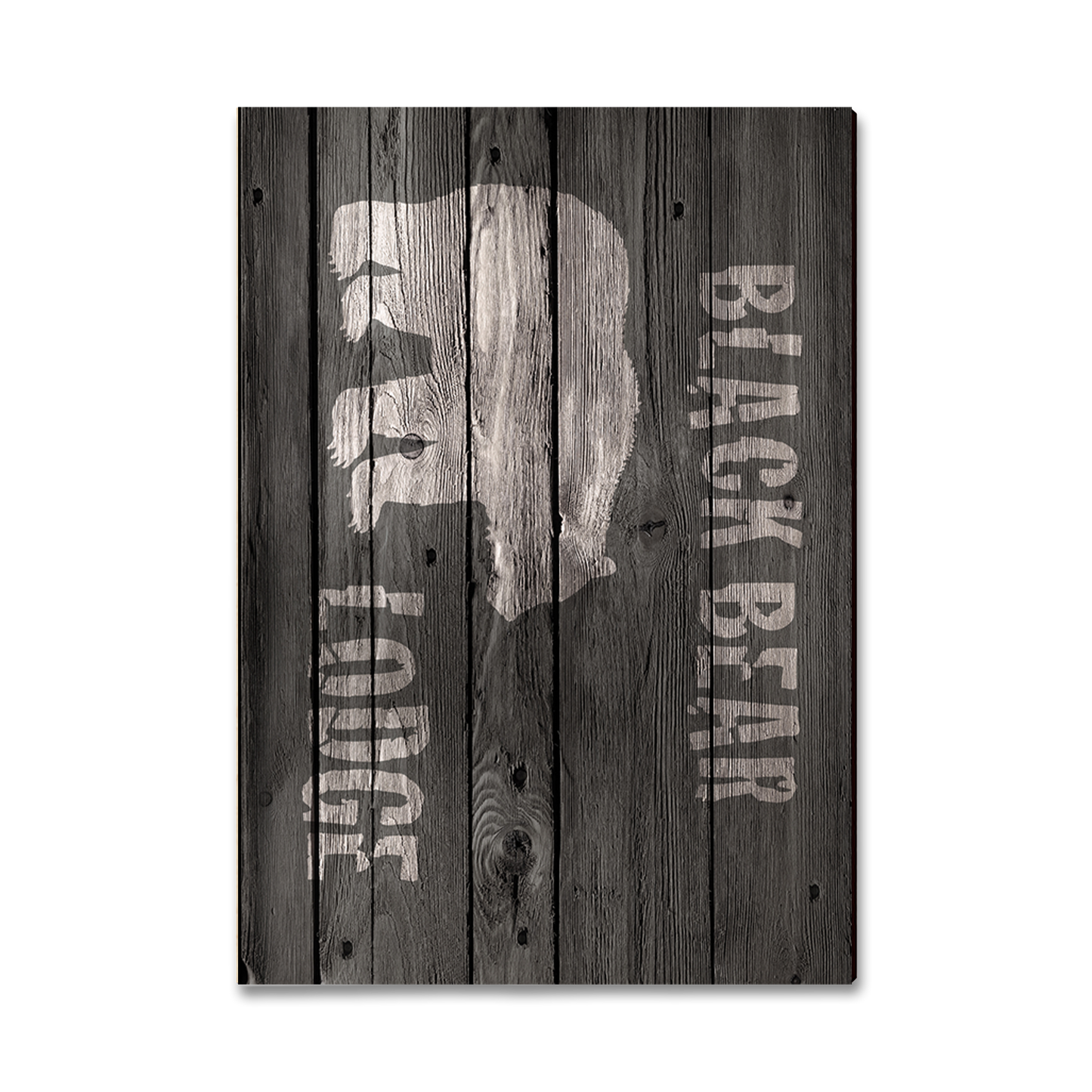 Ornament: Classic Edge - Black Bear Lodge