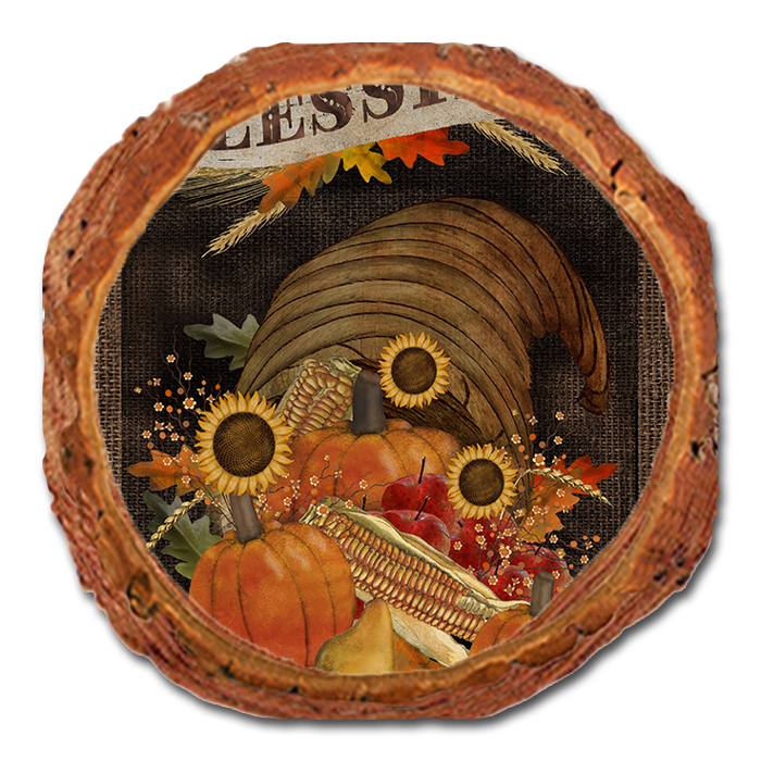 Coaster: Live Edge - Blessings Cornucopia