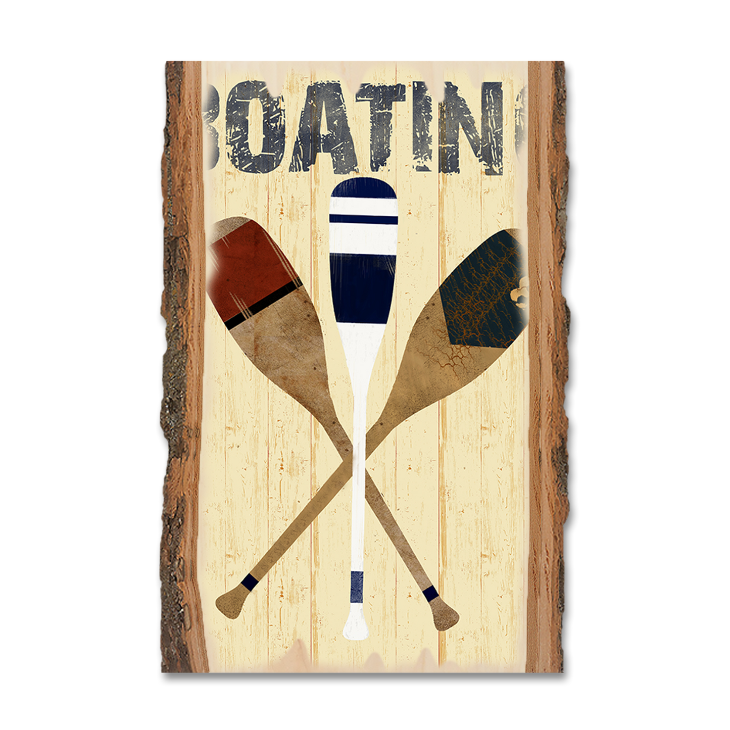 Postcard: Live Edge - Boating Paddles