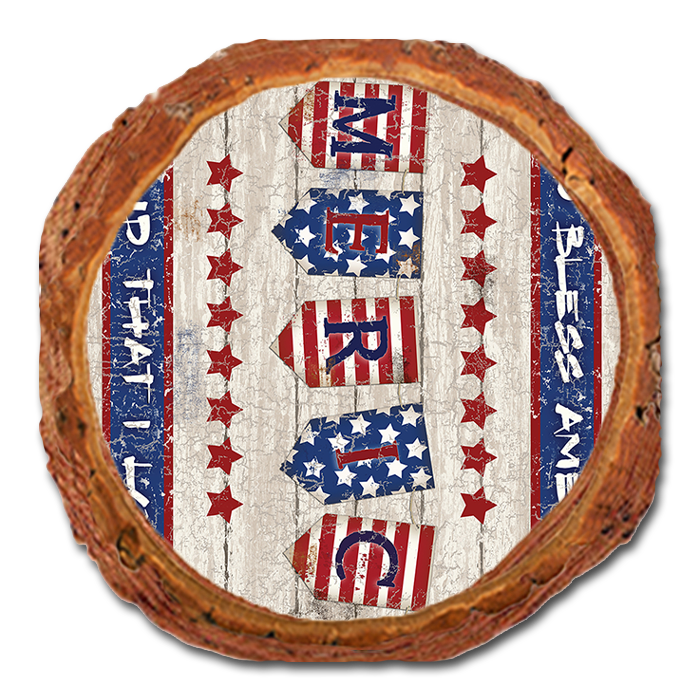 Coaster: Live Edge - Land I Love