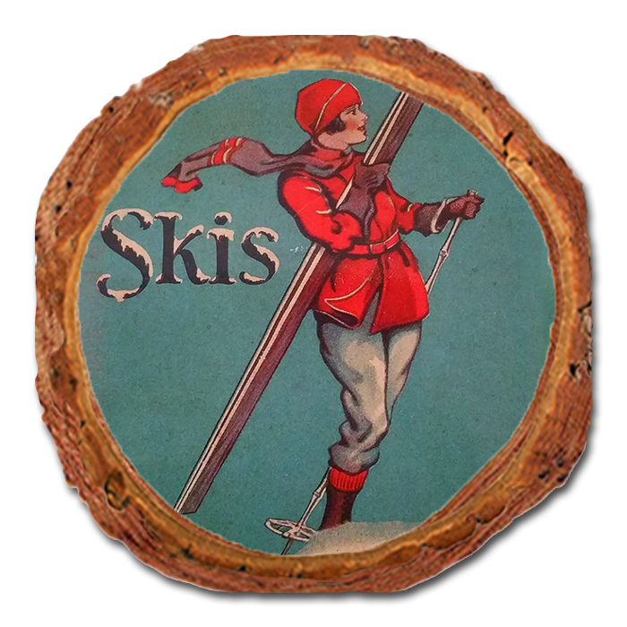 Coaster: Live Edge - Northland Skis (Pack of 5)