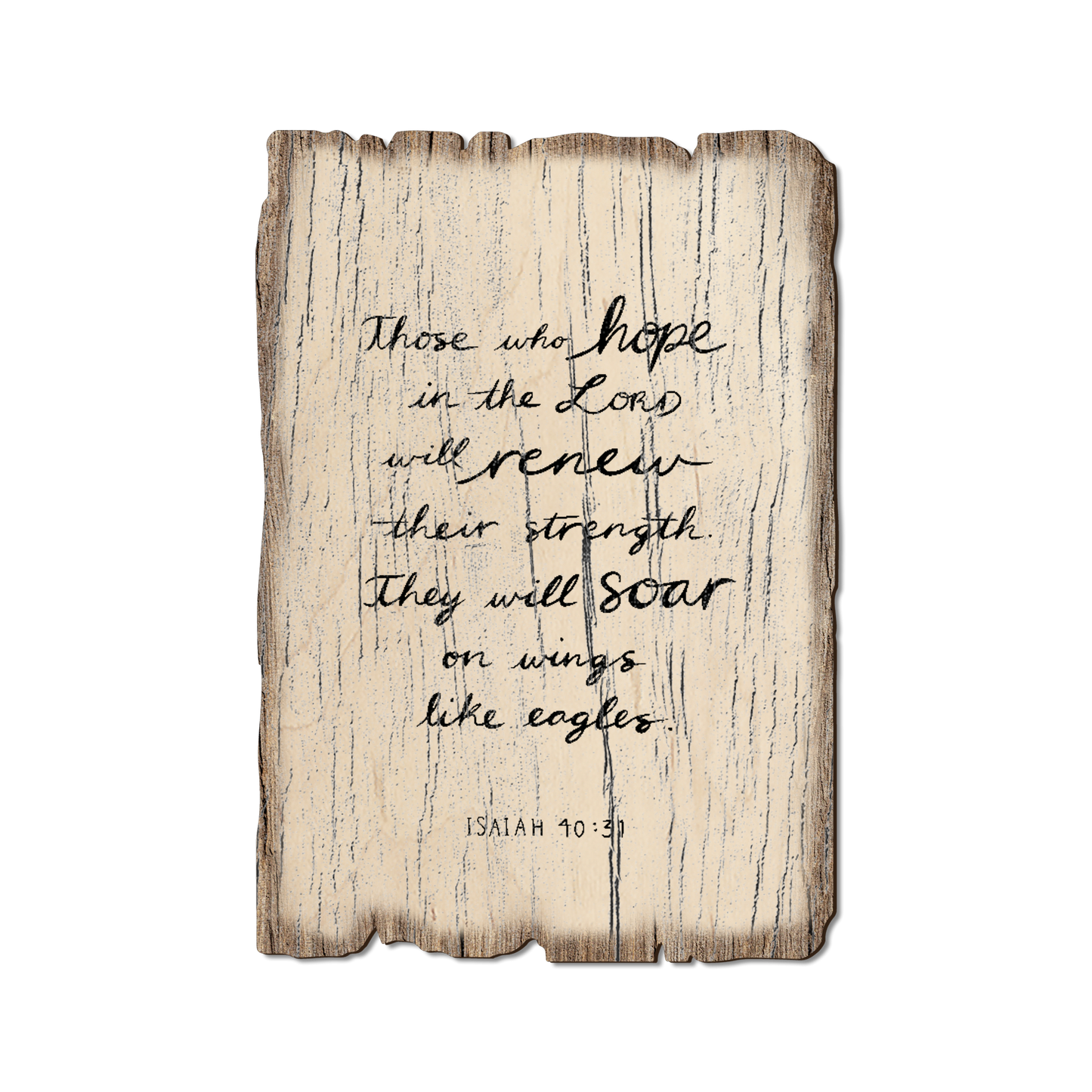 Postcard: Weathered Edge - Renewed Strength (Pack of 5)