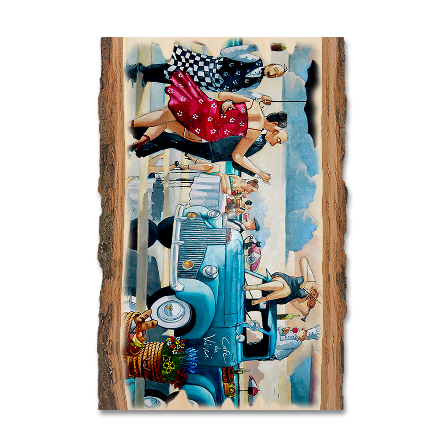 Ornament: Live Edge - West's Café Da Vinci