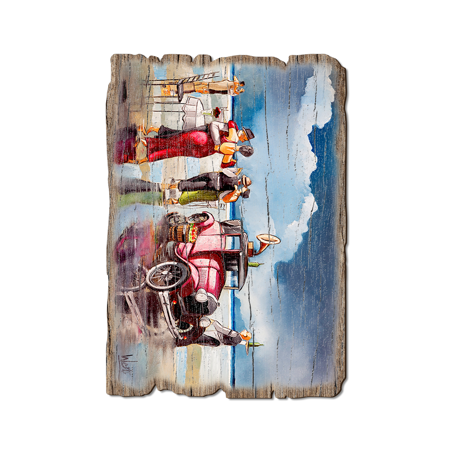 Greeting Card: Weathered Edge - West's Dance Party (Pack of 5)