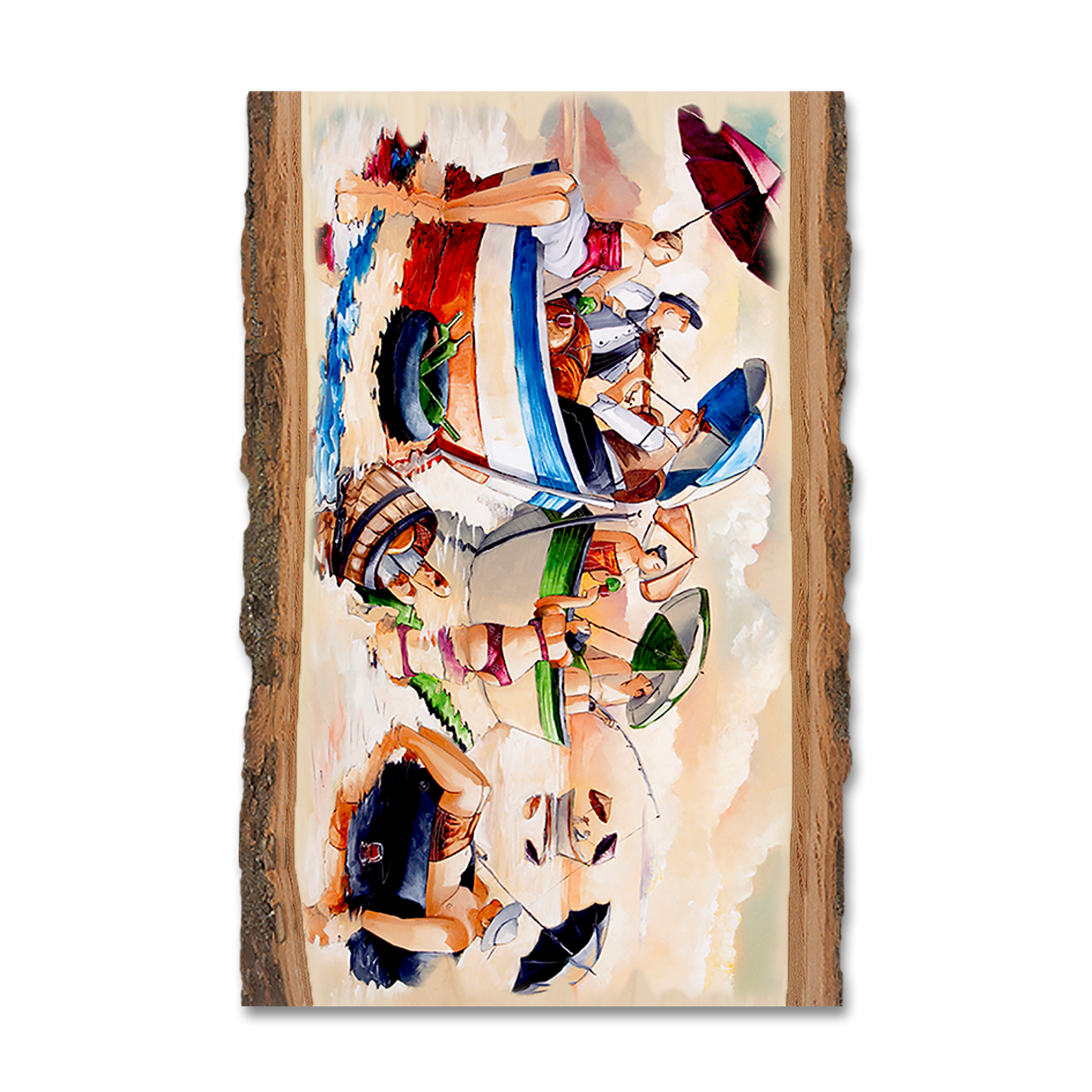 Ornament: Live Edge - West's Water Party