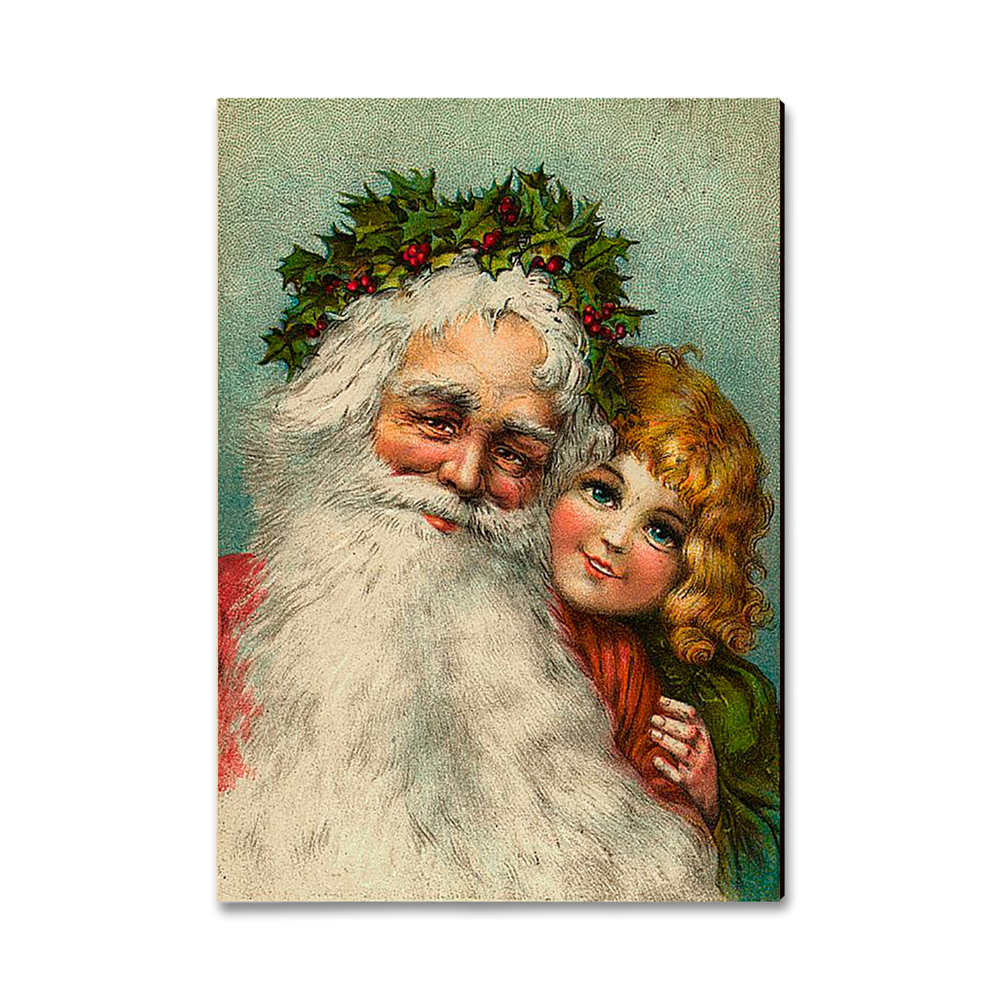 Postcard: Classic Edge - Santa's Girl