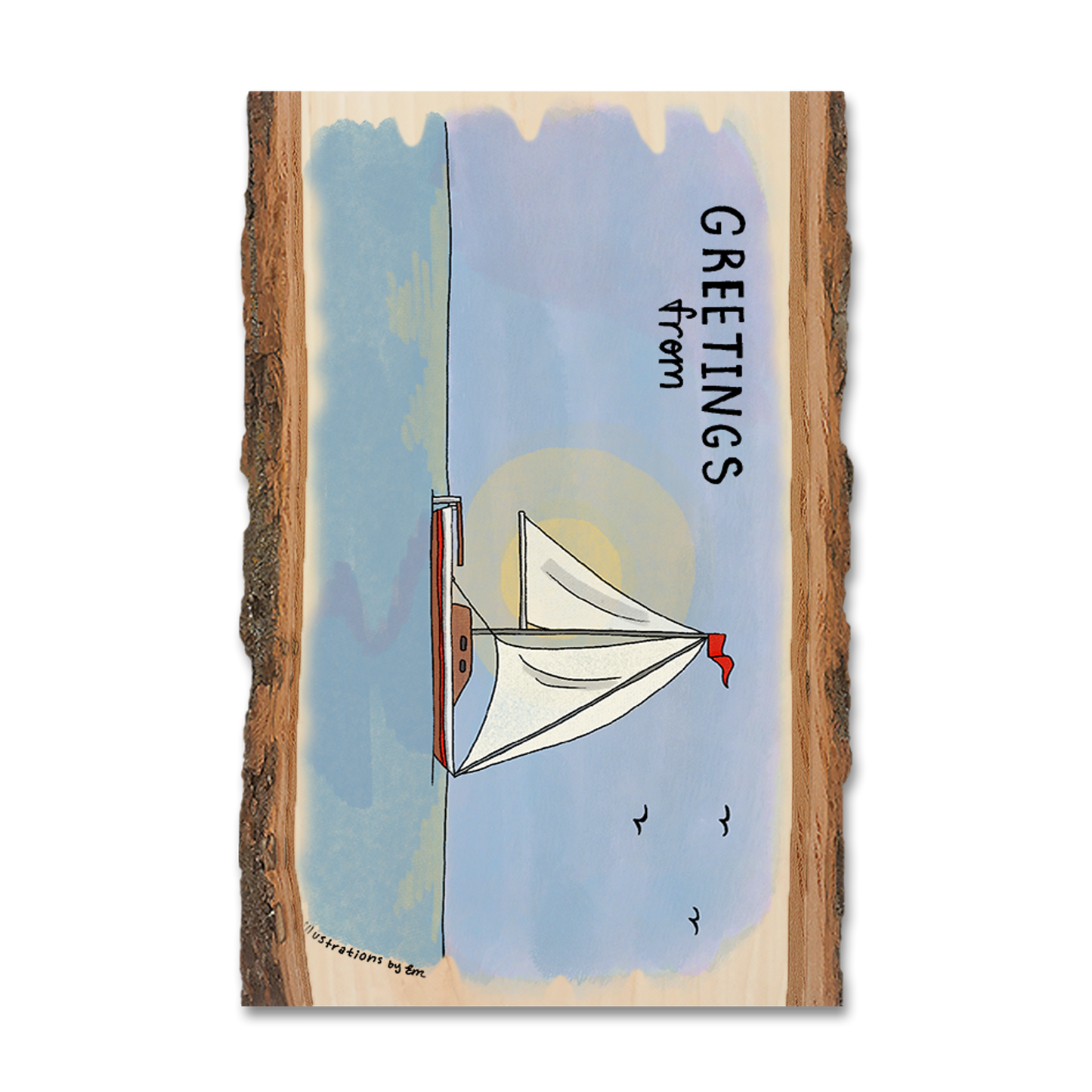 Magnet: Live Edge - Summer Boating