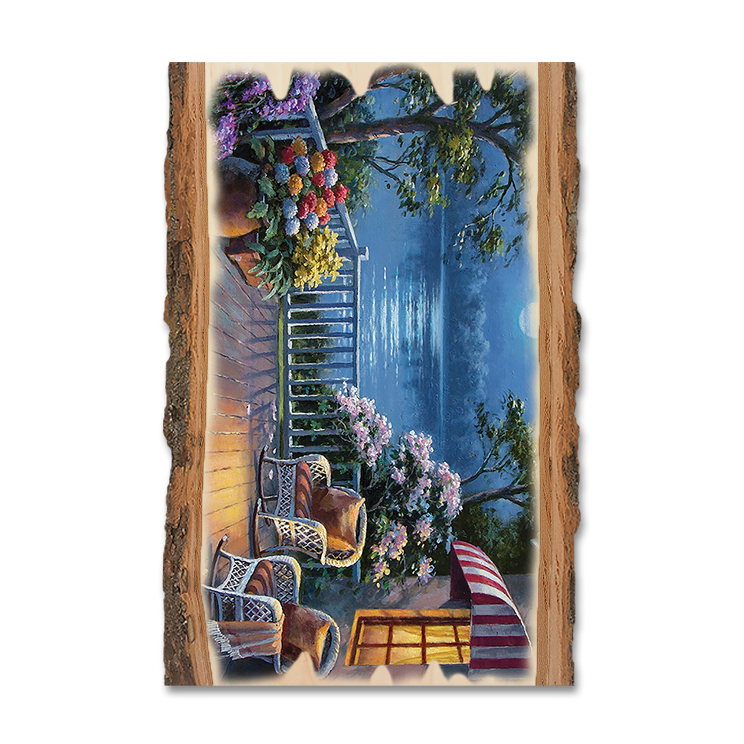 Postcard: Live Edge - Kim's Evening Deck