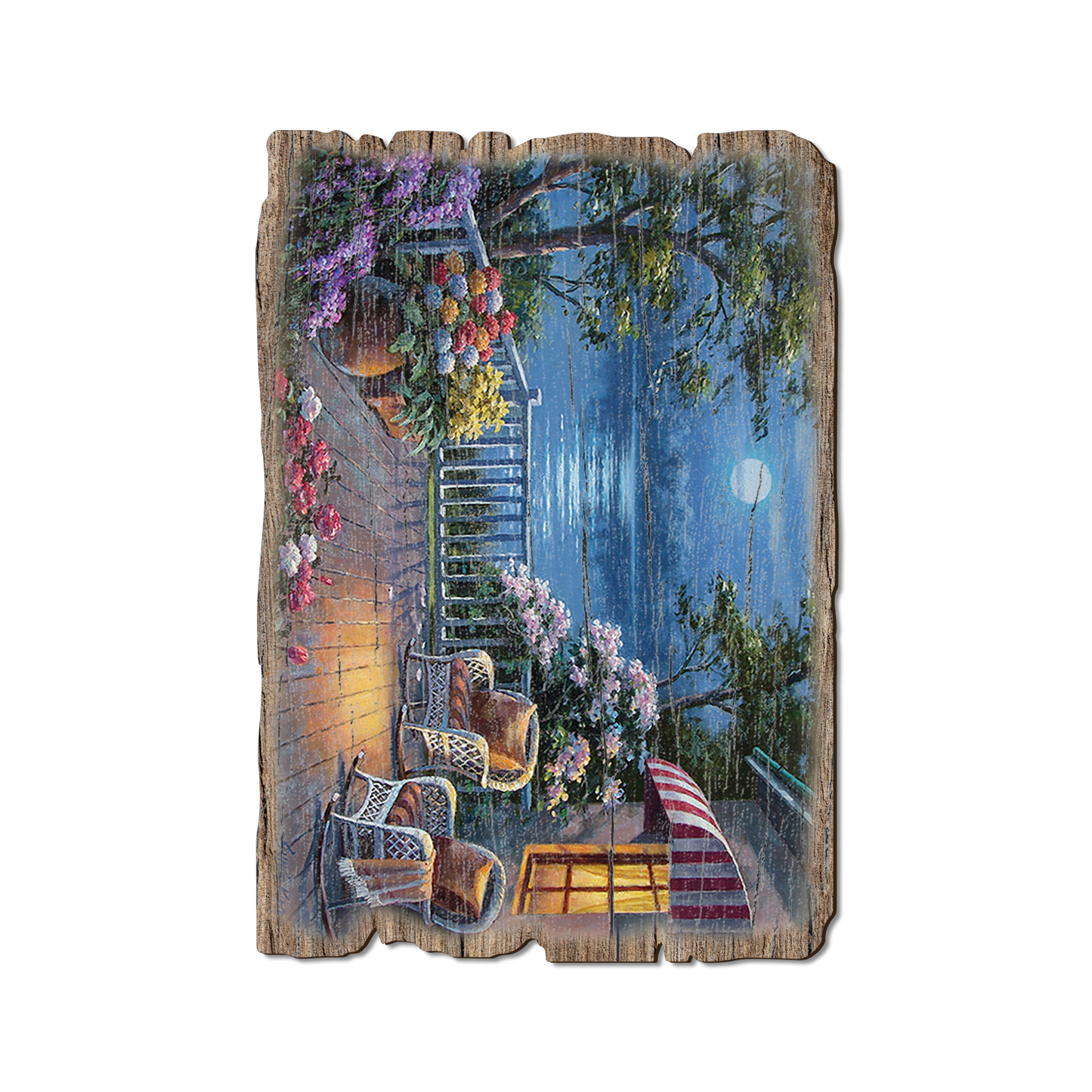 Postcard: Weathered Edge - Kim's Evening Deck