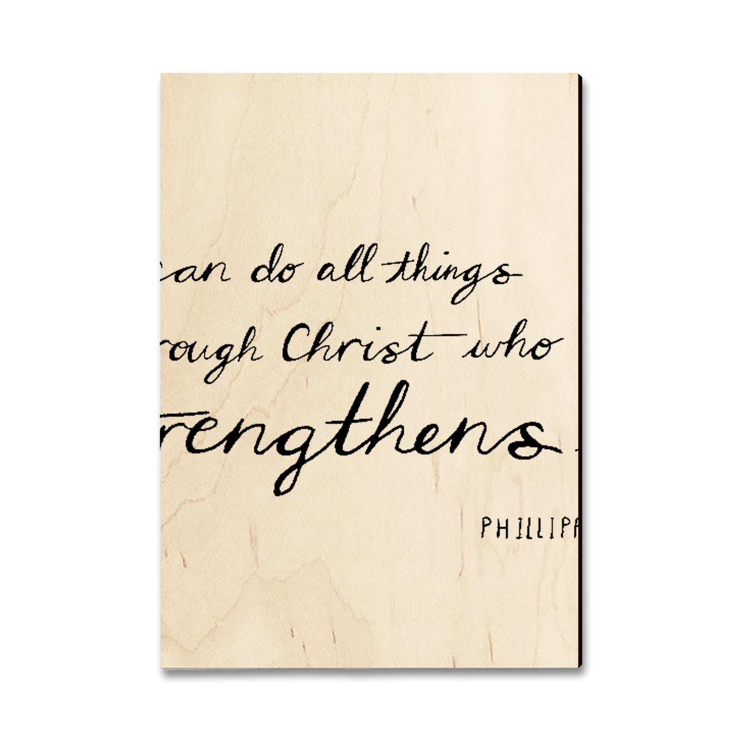 Magnet: Classic Edge - Strengthens Me (Pack of 5)