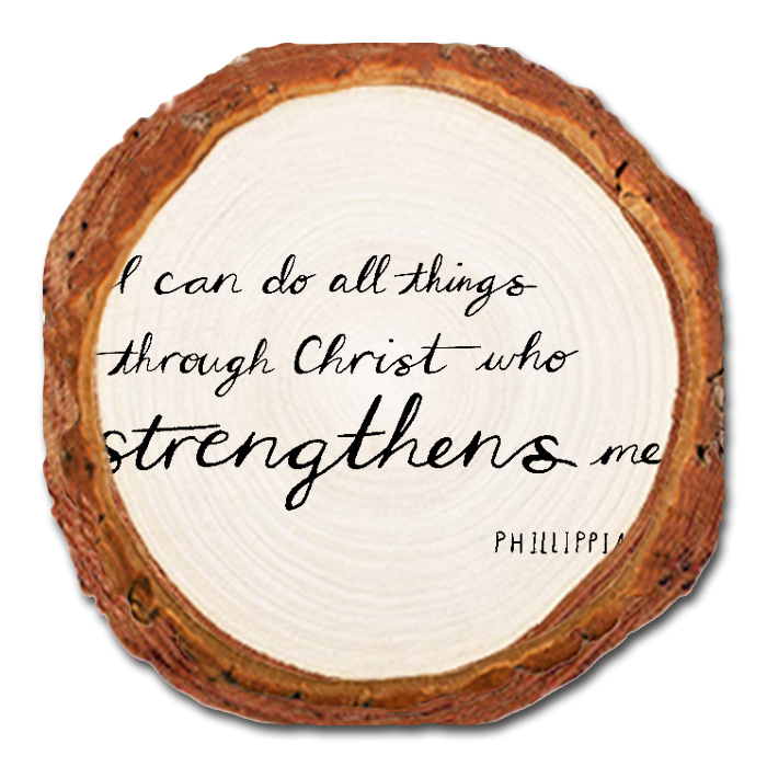 Coaster: Live Edge - Strengthens Me (Pack of 5)