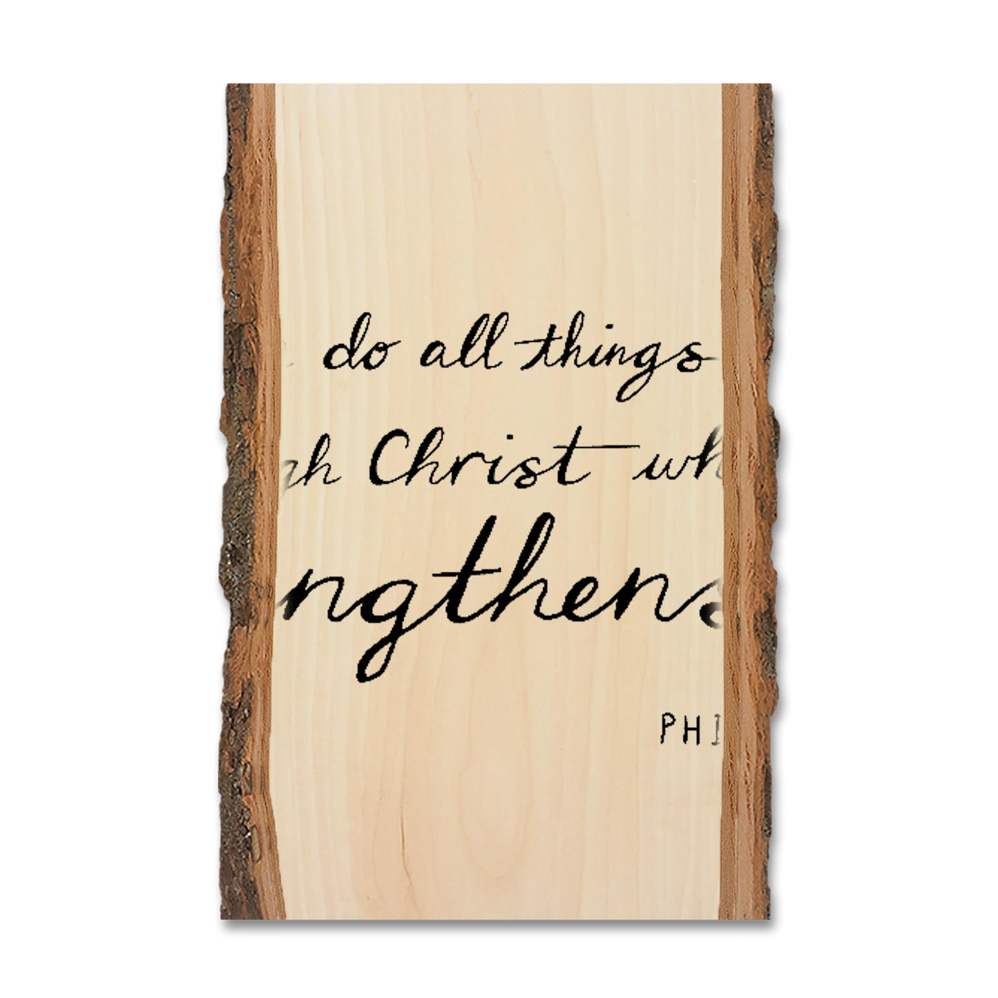 Greeting Card: Live Edge - Strengthens Me