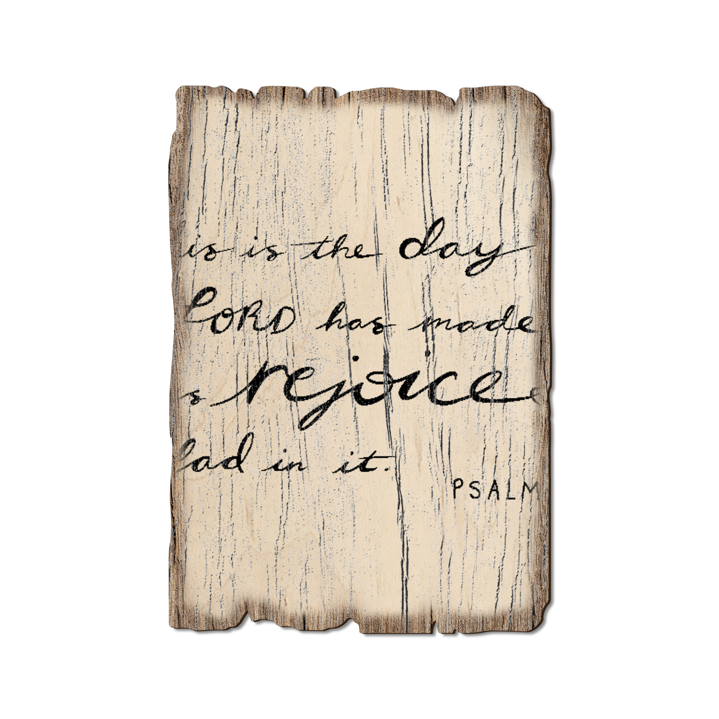 Ornament: Weathered Edge - The Day (Pack of 5)