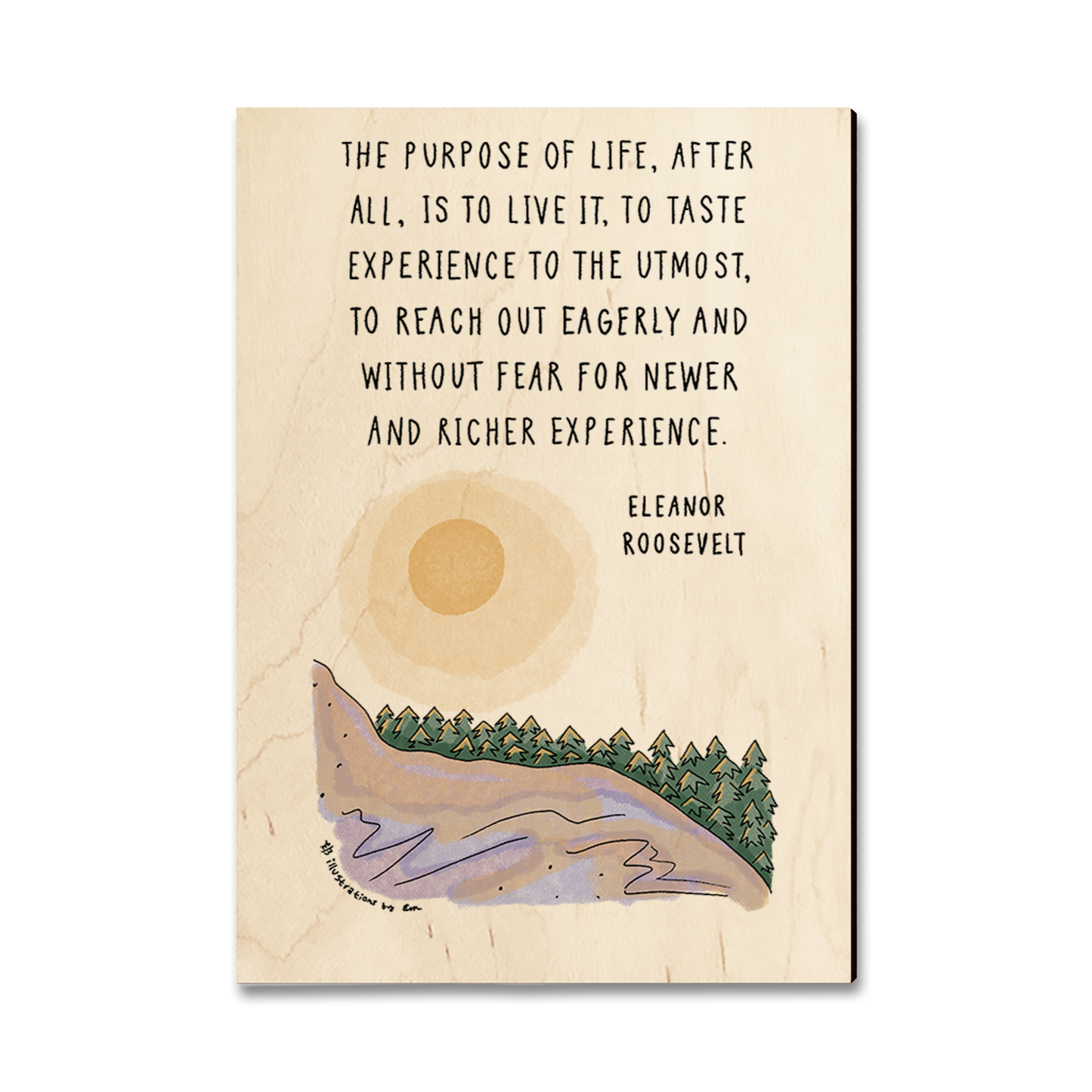 Postcard: Classic Edge - To Live (Pack of 5)