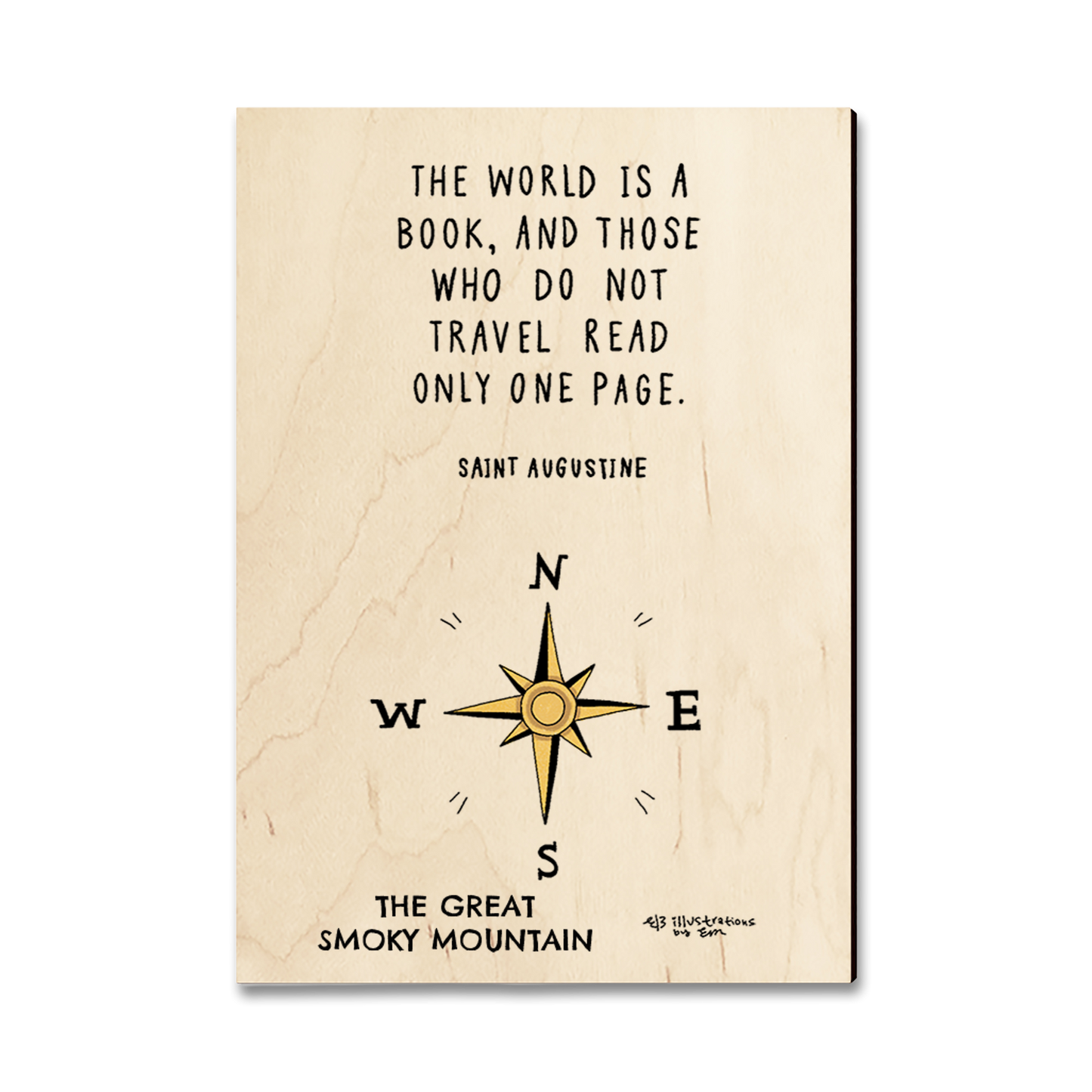 Postcard: Classic Edge - World Book (Pack of 5)