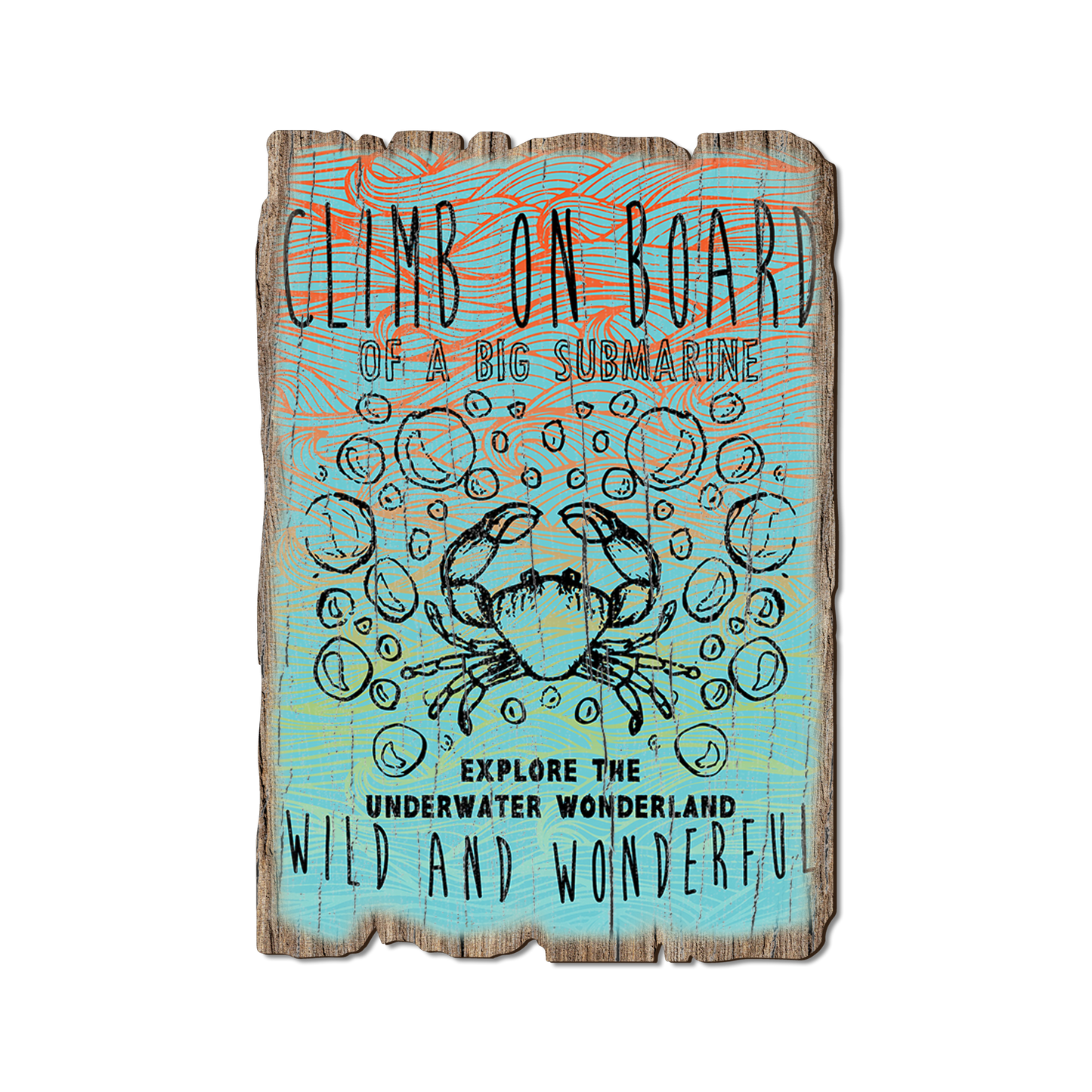 Postcard: Weathered Edge - Climb On Board
