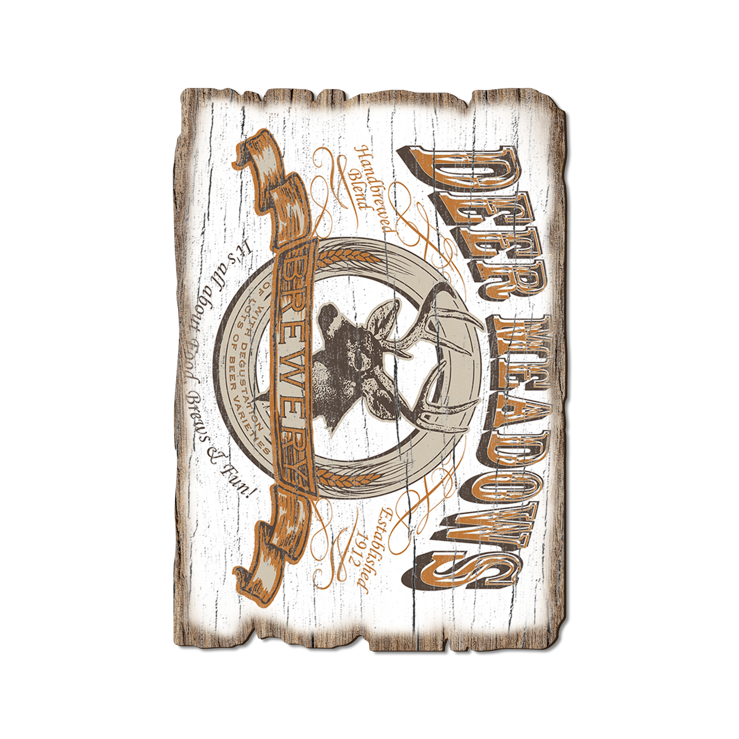 Postcard: Weathered Edge - Deer Meadows Brewery