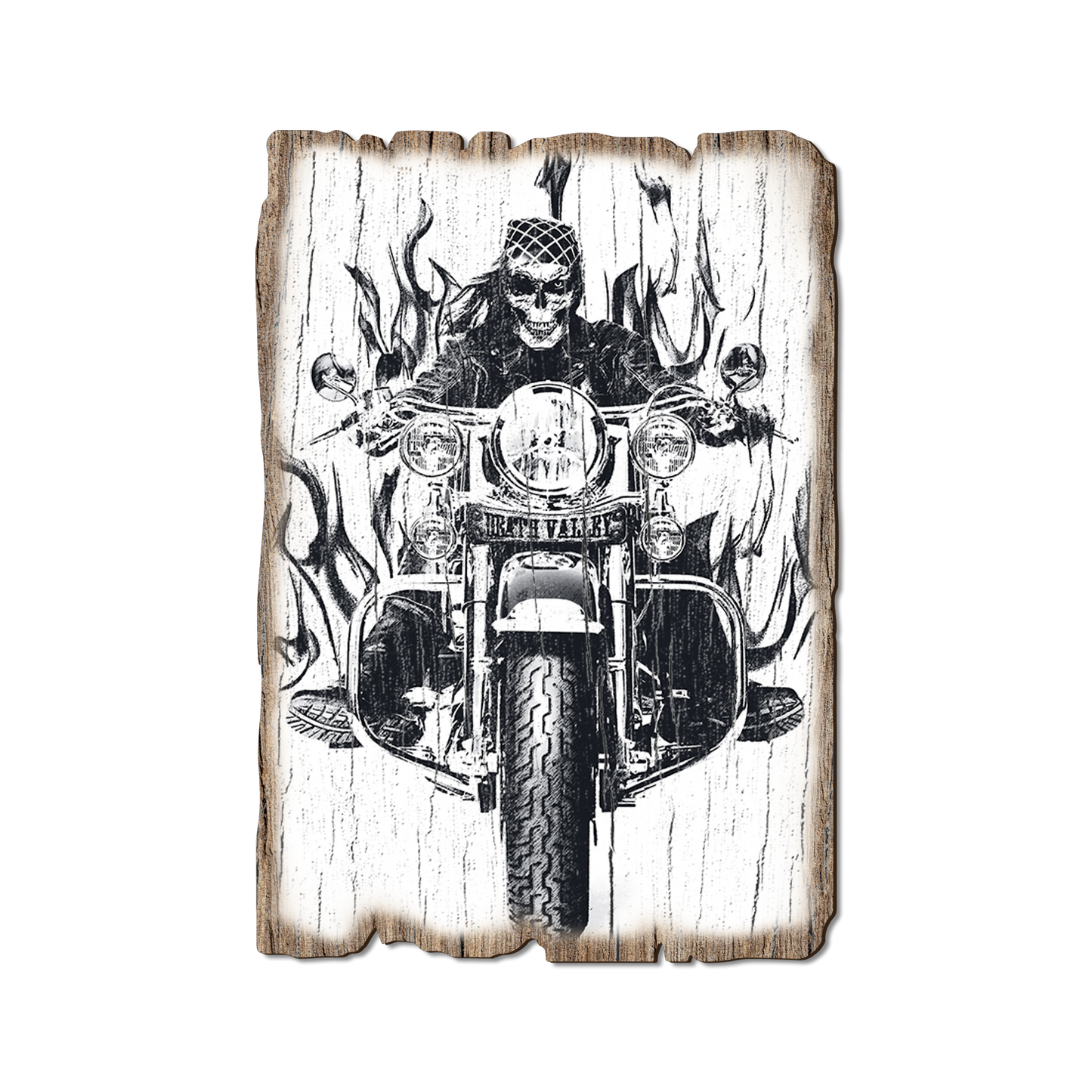 Ornament: Weathered Edge - Death Valley Bike