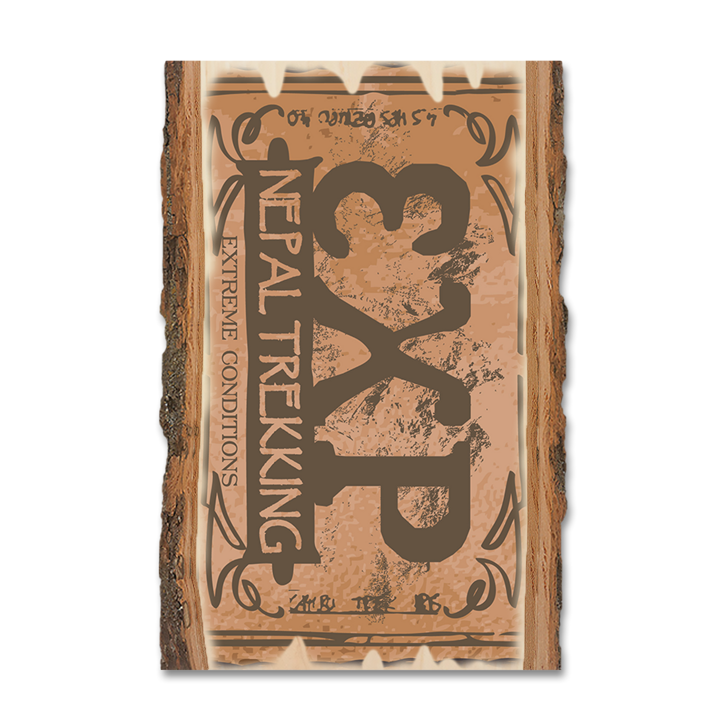 Ornament: Live Edge - EXP Nepal Trekking