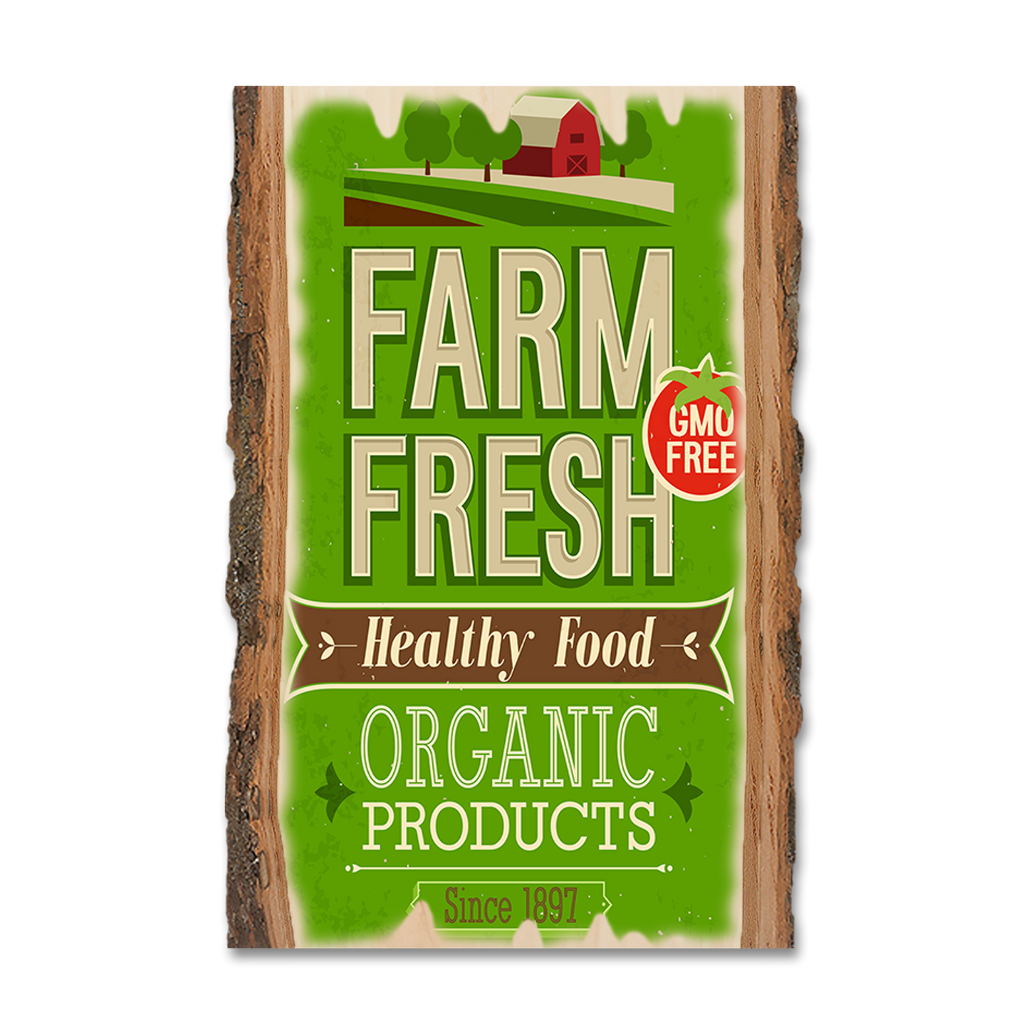 Magnet: Live Edge - Farm Fresh