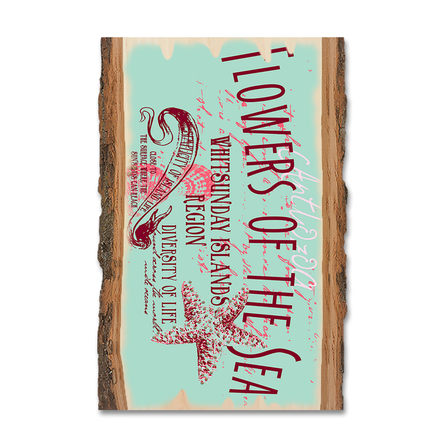 Postcard: Live Edge - Flowers Of Sea