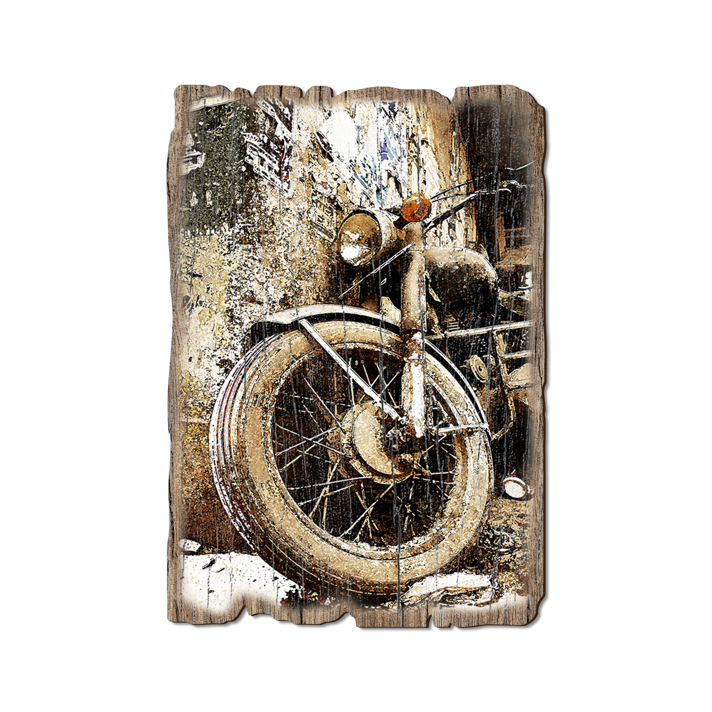 Greeting Card: Weathered Edge - Glory Days