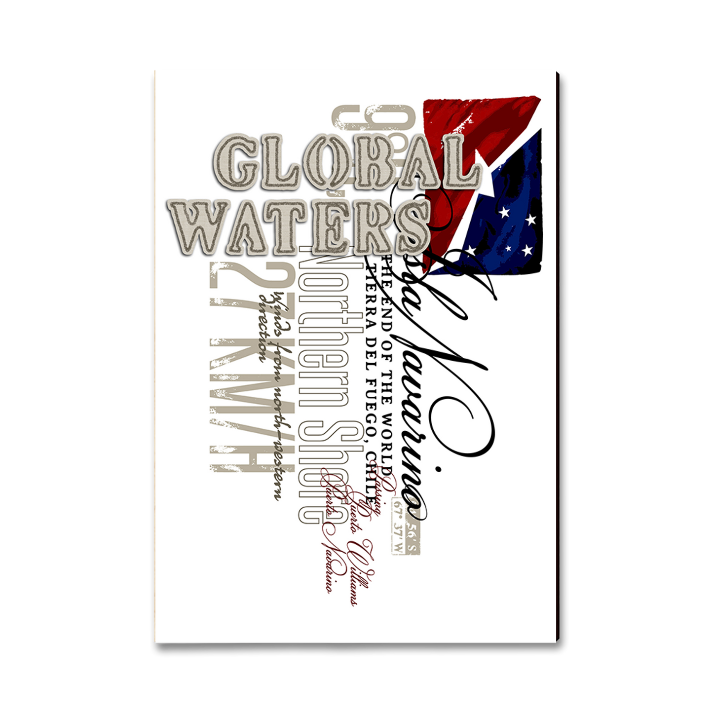Ornament: Classic Edge - Global Waters Navarino