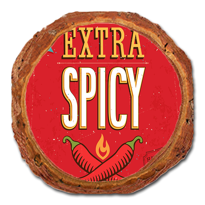 Coaster: Live Edge - Extra Spicy (Pack of 5)