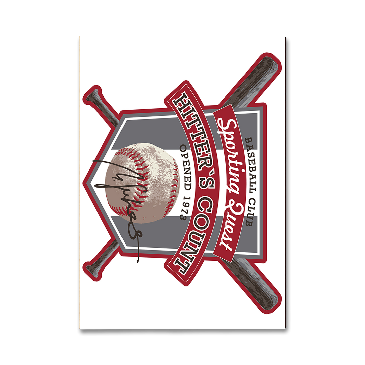 Postcard: Classic Edge - Hitter's Count Club (Pack of 5)