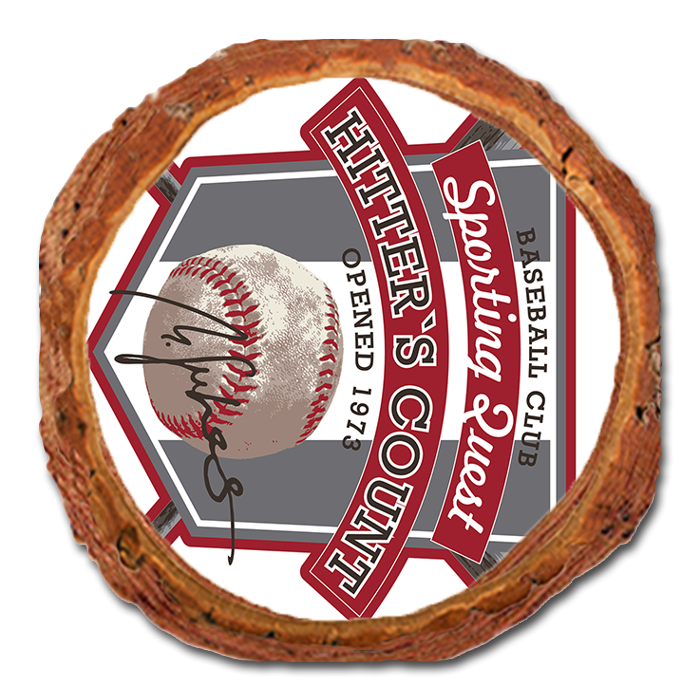 Coaster: Live Edge - Hitter's Count Club (Pack of 5)