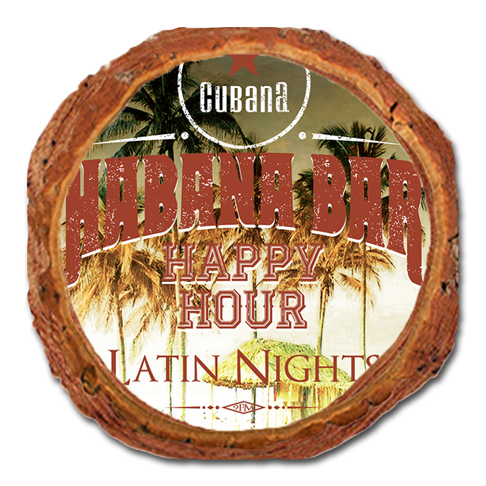 Coaster: Live Edge - Habana Happy Hour
