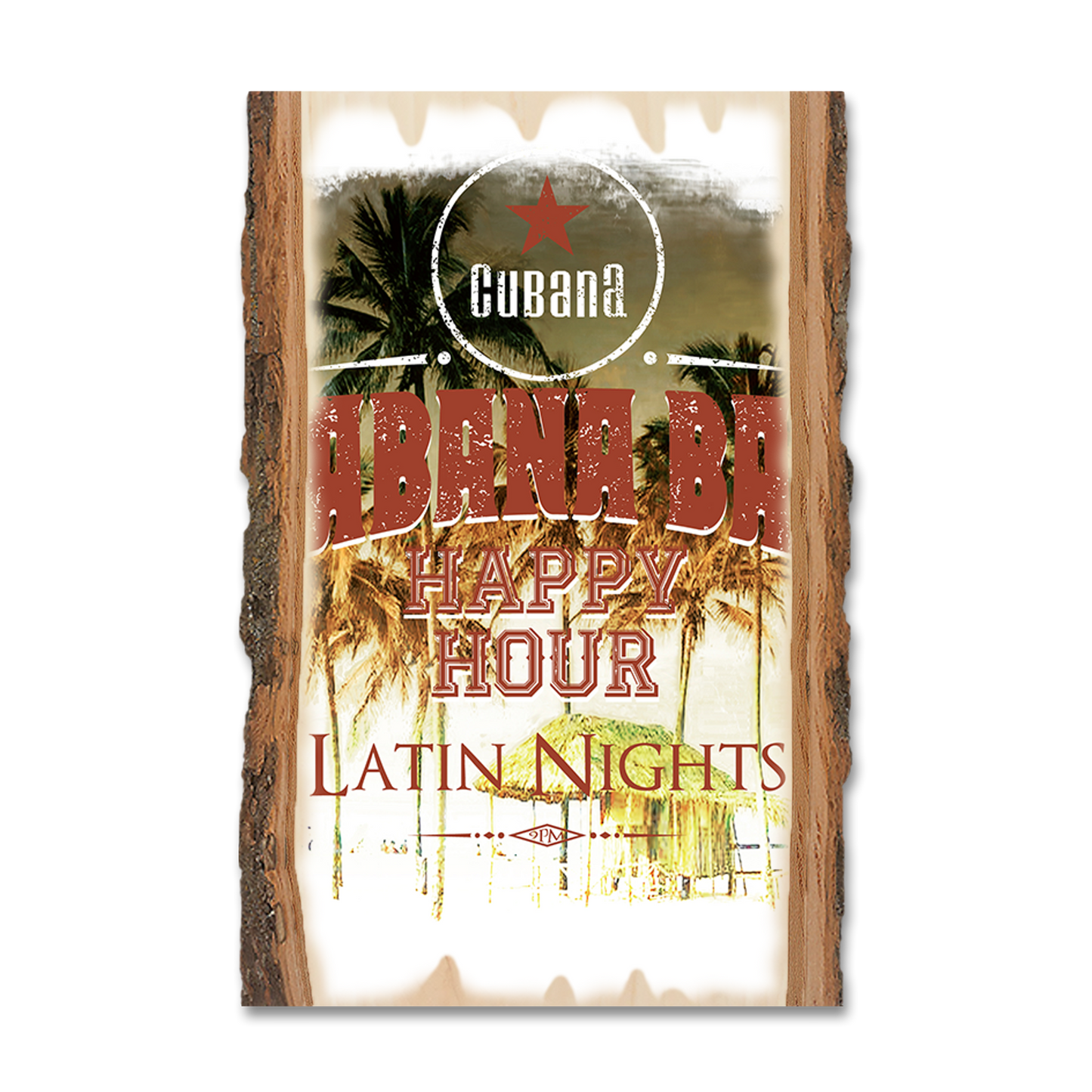 Greeting Card: Live Edge - Habana Happy Hour