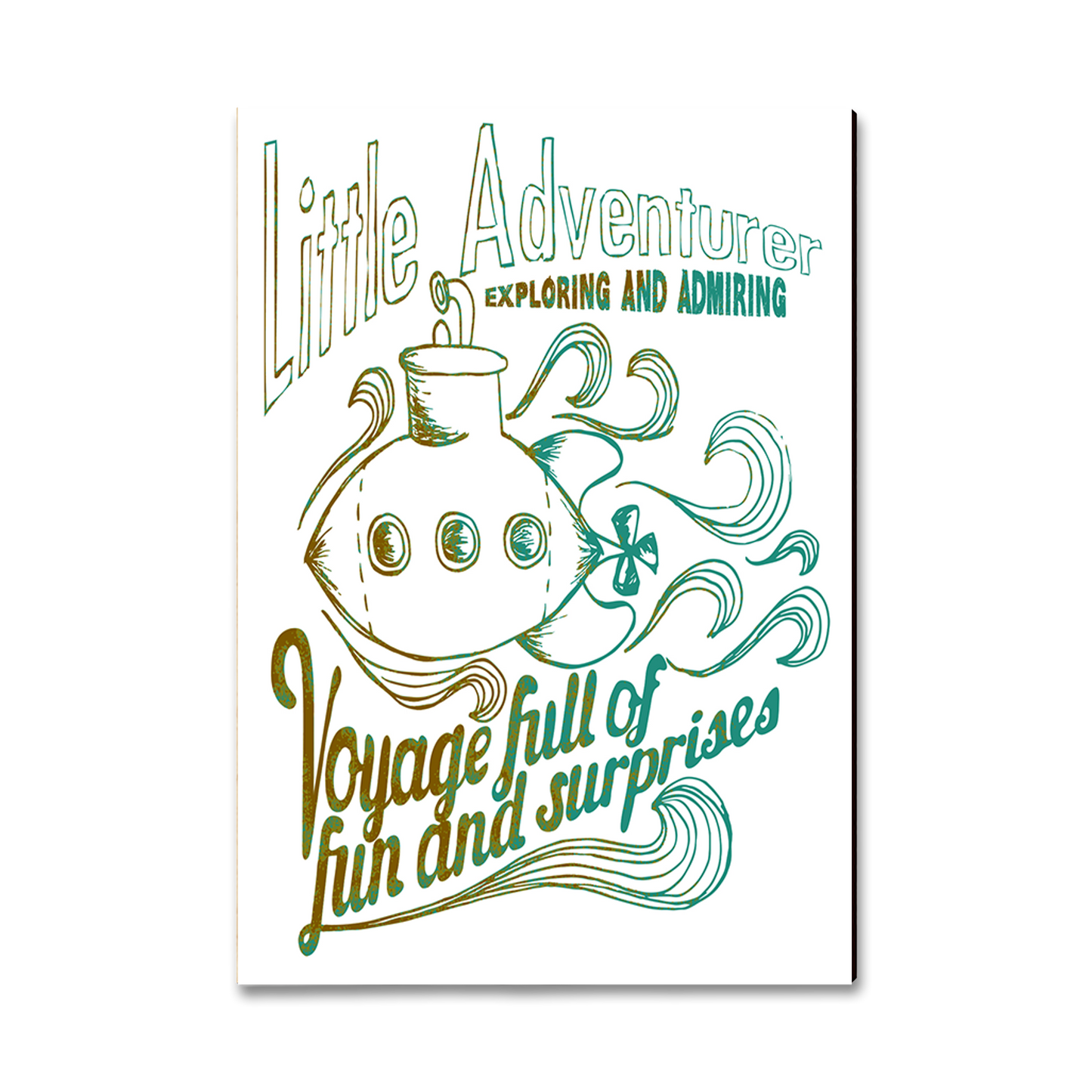 Greeting Card: Classic Edge - Little Adventure Voyage
