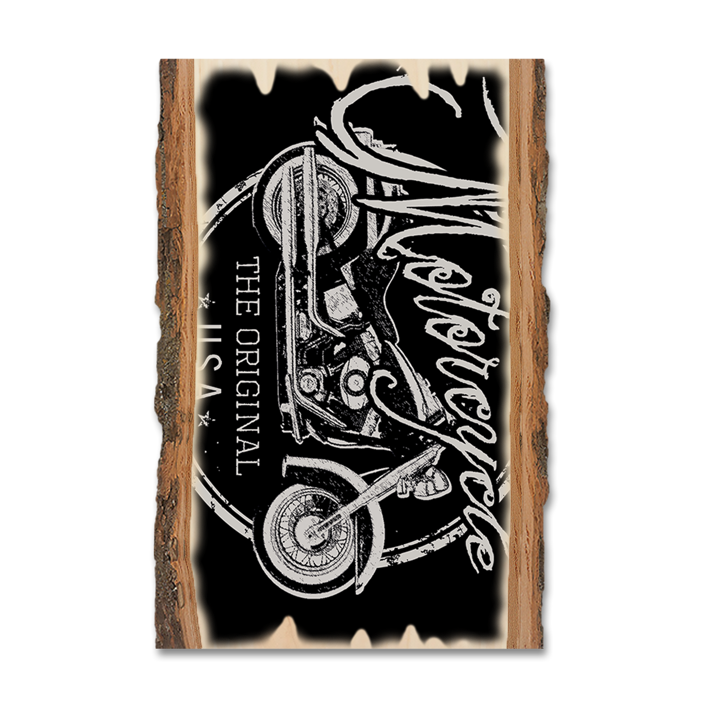 Postcard: Live Edge - Motorcycle The Original