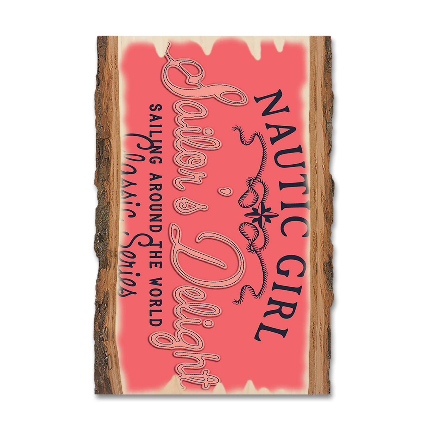 Magnet: Live Edge - Nautical Girl Sailors