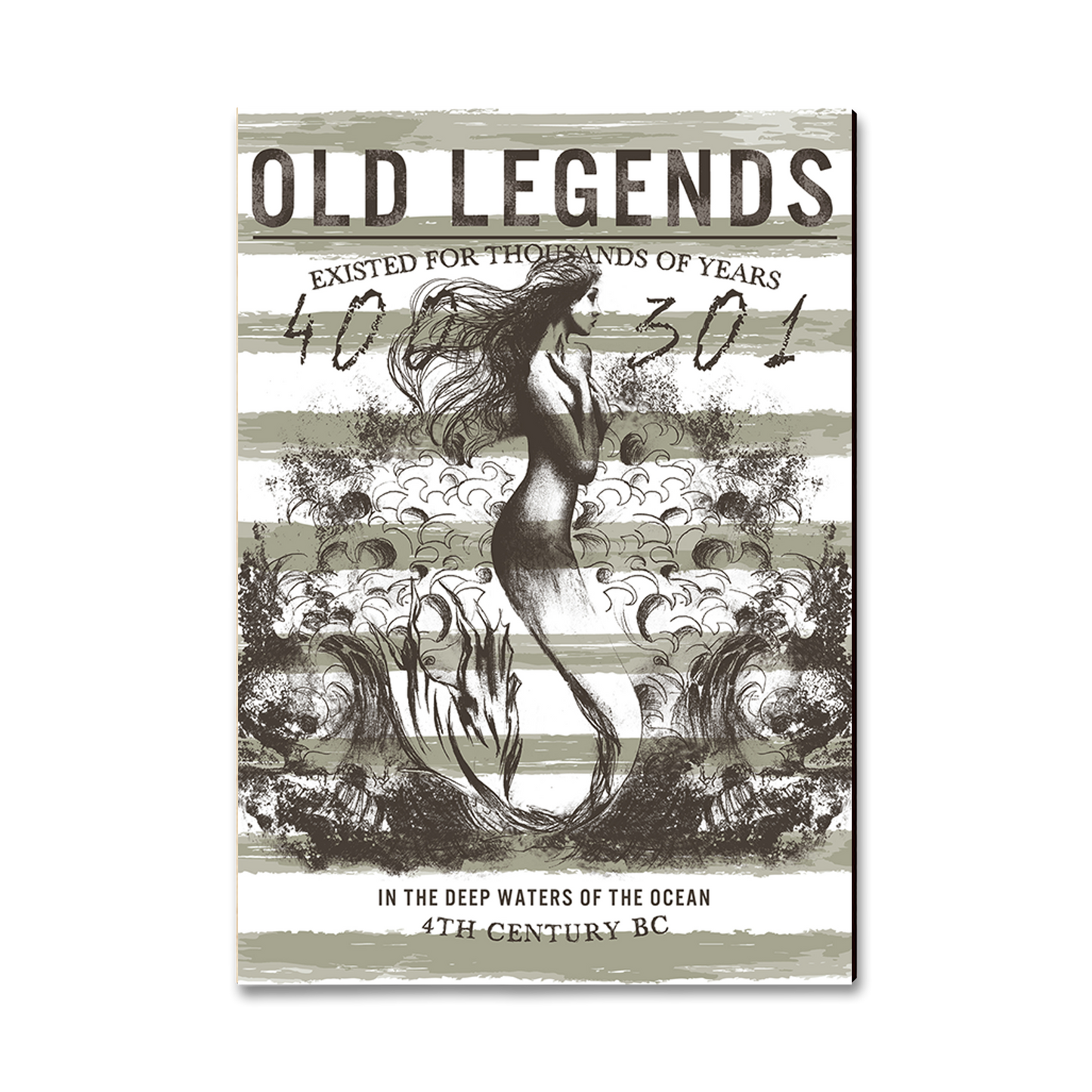 Magnet: Classic Edge - Old Legends Mermaid