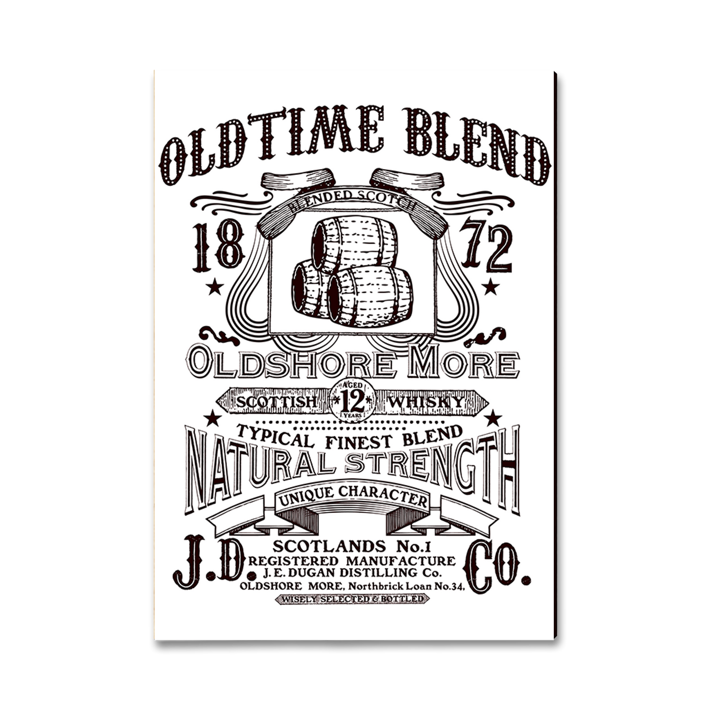 Postcard: Classic Edge - Old Time Blend