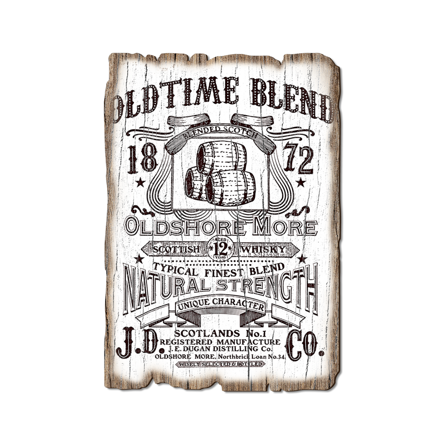 Ornament: Weathered Edge - Old Time Blend