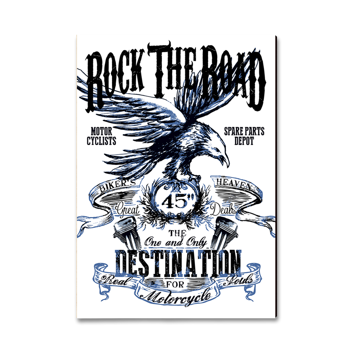Ornament: Classic Edge - Rock The Road