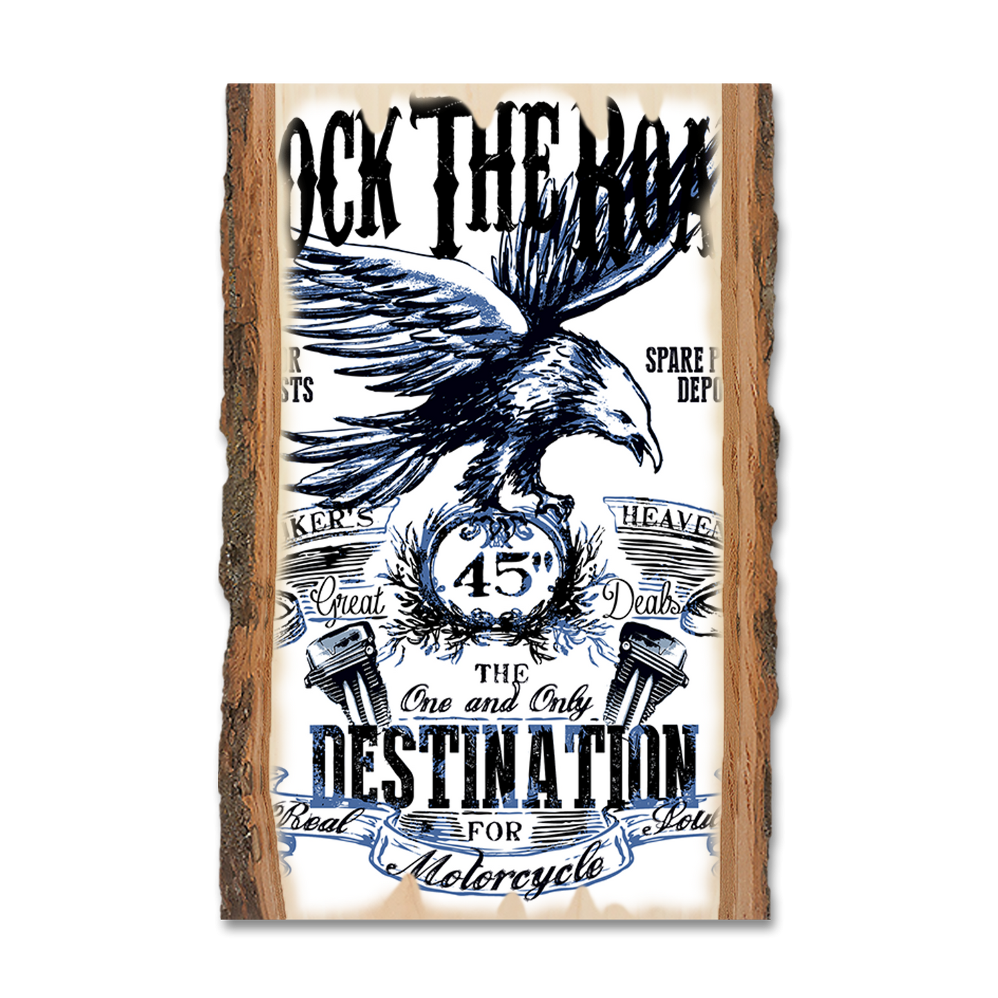 Magnet: Live Edge - Rock The Road (Pack of 5)